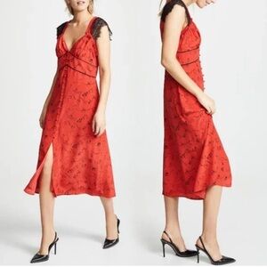Tanya Taylor Zodiac Print Kara Dress